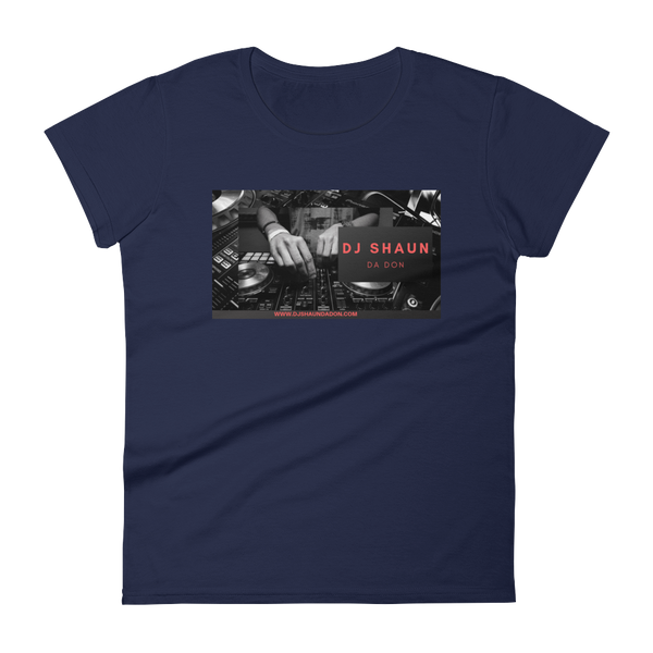 Dj Shaun Da Don Ladies short sleeve t-shirt - Shirt Caviar