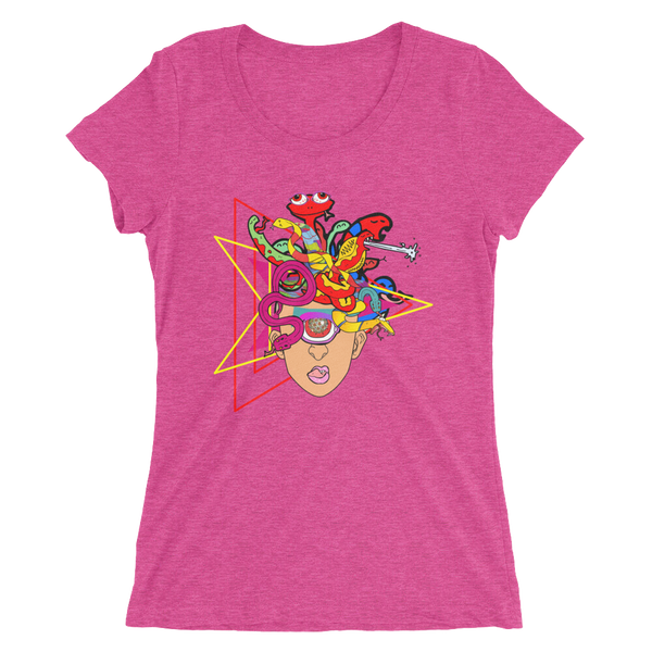 KALEIDOSNAKE Ladies' short sleeve t-shirt