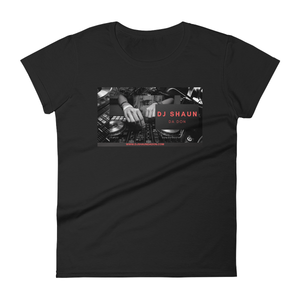 Dj Shaun Da Don Ladies short sleeve t-shirt - Shirt Caviar