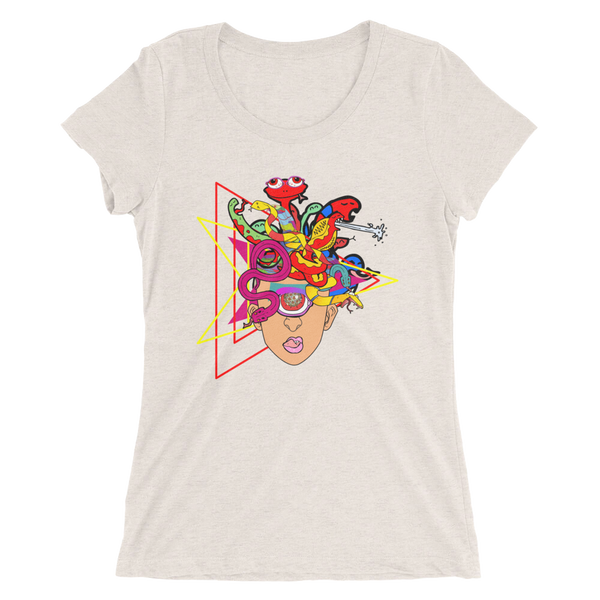KALEIDOSNAKE Ladies' short sleeve t-shirt