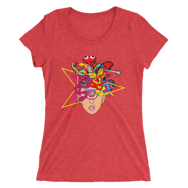 KALEIDOSNAKE Ladies' short sleeve t-shirt