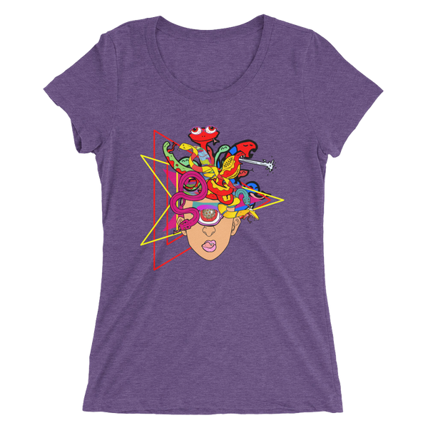 KALEIDOSNAKE Ladies' short sleeve t-shirt