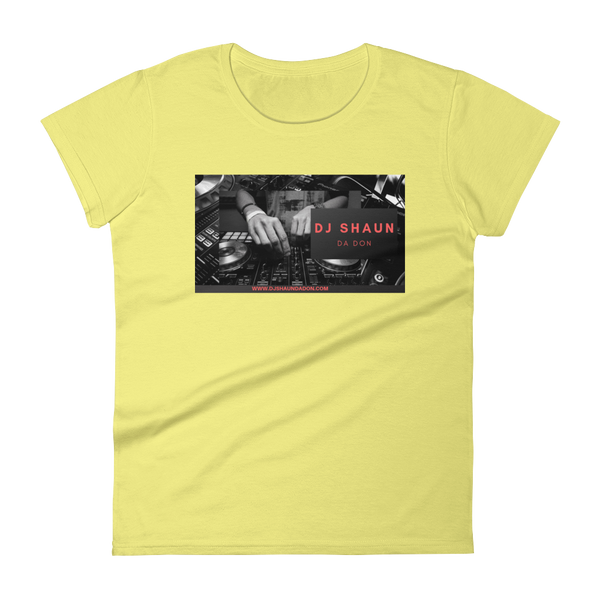 Dj Shaun Da Don Ladies short sleeve t-shirt - Shirt Caviar