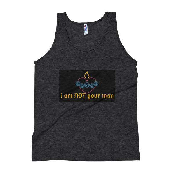 NOT Your Man Tank Top - Shirt Caviar