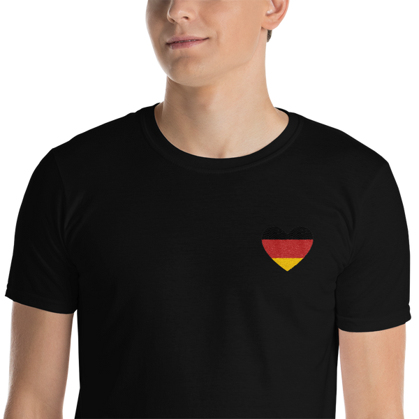 Deutsches Kurzarm Unisex T-Shirt