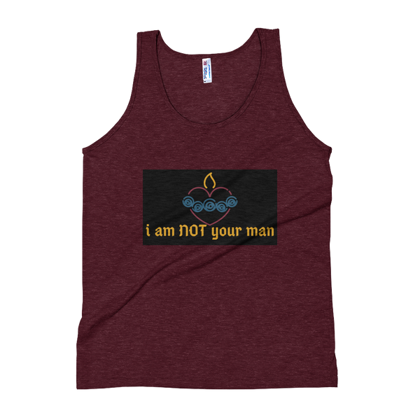 NOT Your Man Tank Top - Shirt Caviar