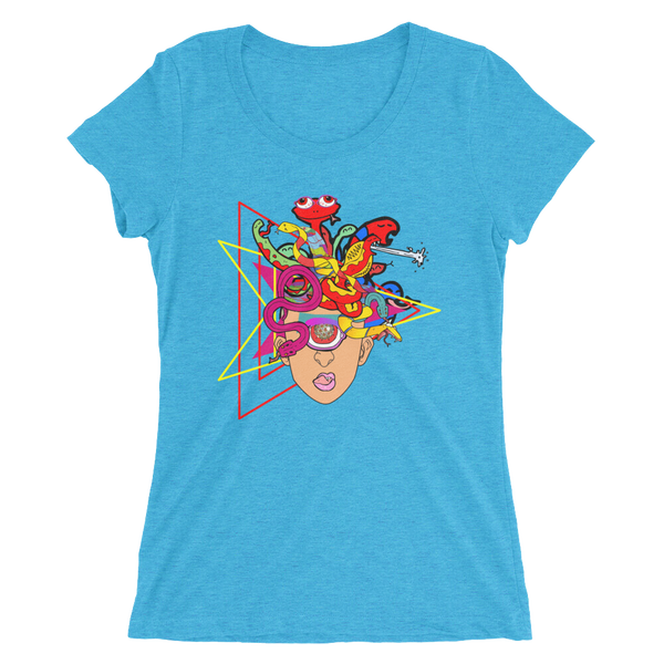 KALEIDOSNAKE Ladies' short sleeve t-shirt