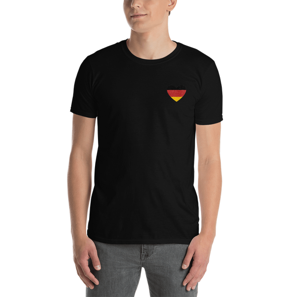 Deutsches Kurzarm Unisex T-Shirt