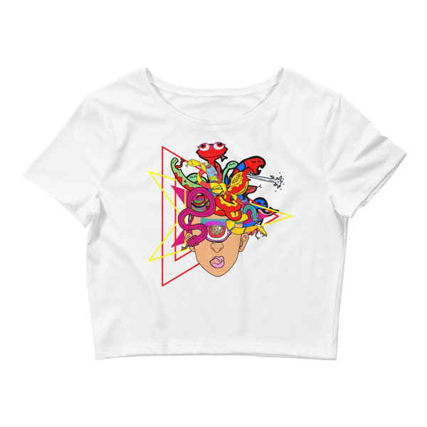 KALEIDOSNAKE Women’s Crop Tee
