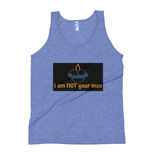 NOT Your Man Tank Top - Shirt Caviar
