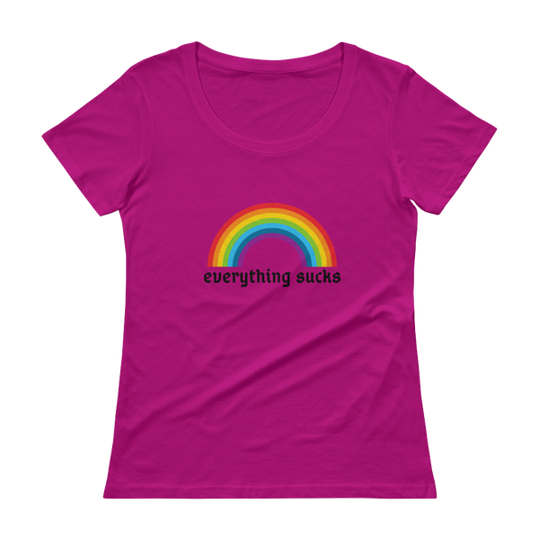 Everything Sucks Women's Shirt - Shirt Caviar