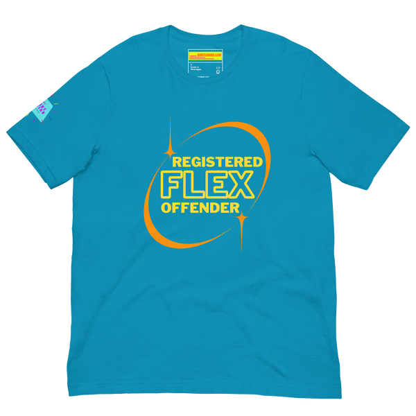 Registered Flex Offender Unisex t-shirt