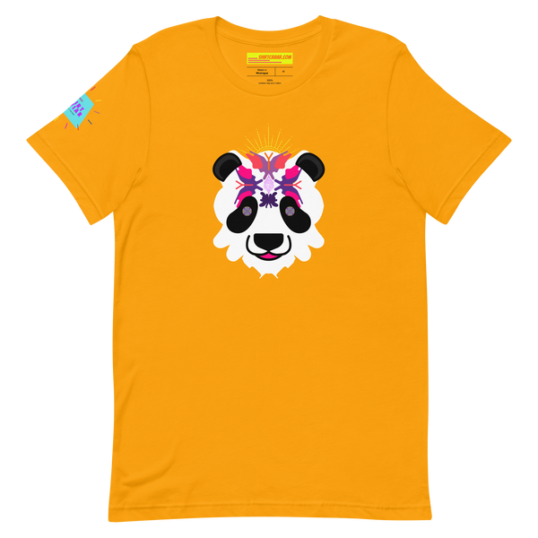 Rorschach Panda Unisex t-shirt