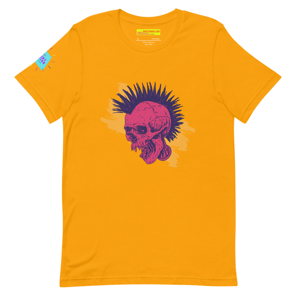 Punk Skeleton Head Something IDK Unisex t-shirt