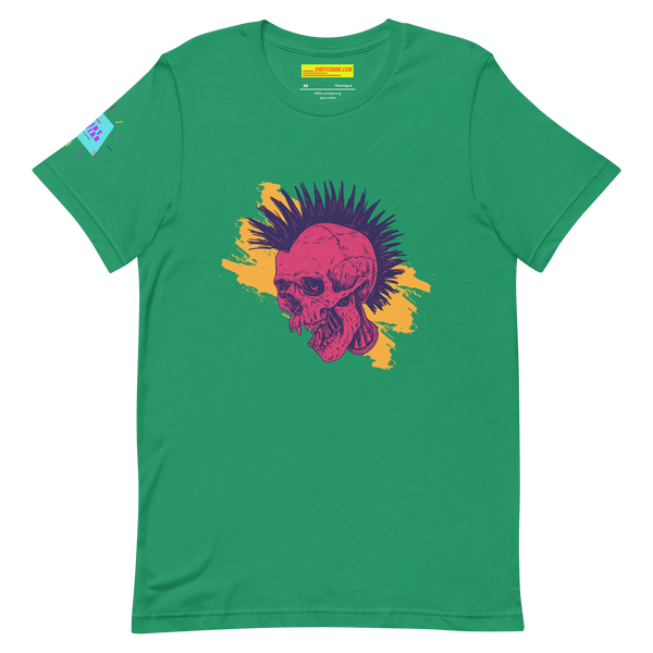 Punk Skeleton Head Something IDK Unisex t-shirt
