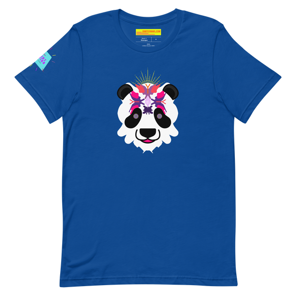 Rorschach Panda Unisex t-shirt
