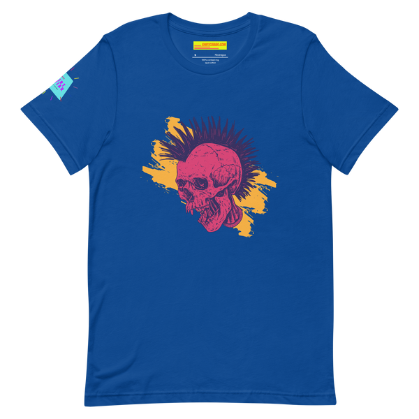 Punk Skeleton Head Something IDK Unisex t-shirt