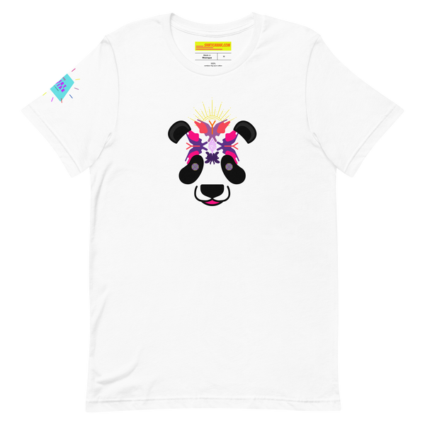 Rorschach Panda Unisex t-shirt
