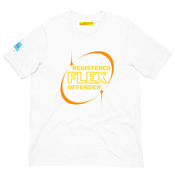 Registered Flex Offender Unisex t-shirt