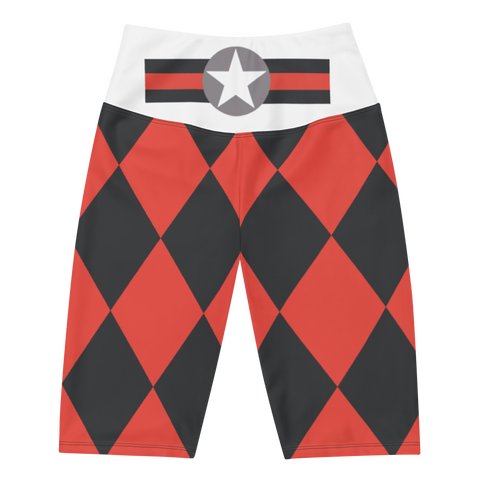 Red Caviar Biker Shorts