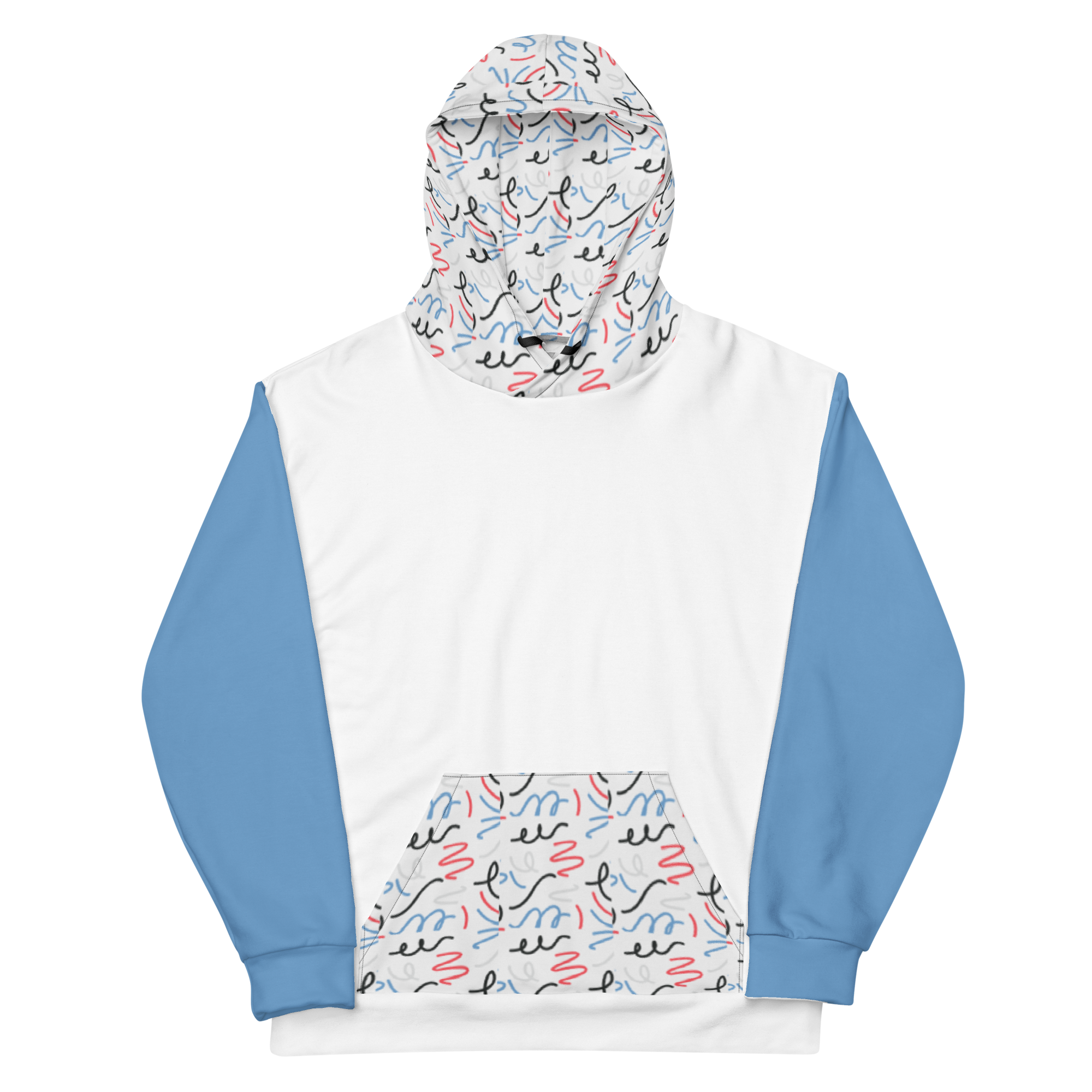Scribble Caviar Unisex Hoodie