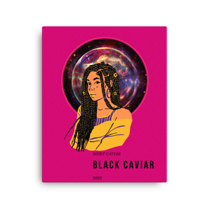 Black Caviar Canvas