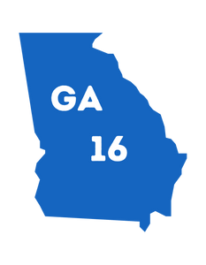 Radical Liberal Blue Georgia