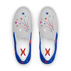 Independence Caviar Men’s slip-on canvas shoes