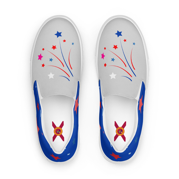 Independence Caviar Men’s slip-on canvas shoes