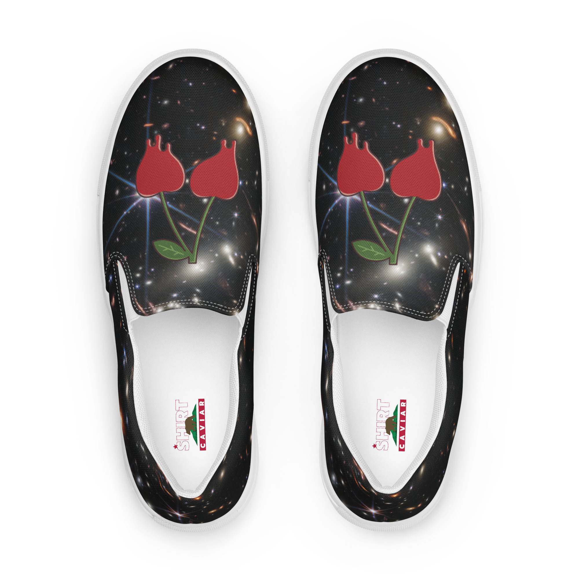 Interstellar Caviar Men’s slip-on canvas shoes