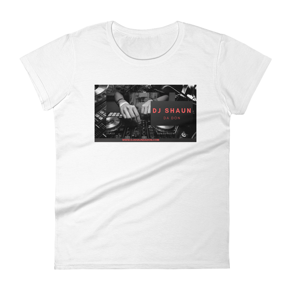 Dj Shaun Da Don Ladies short sleeve t-shirt - Shirt Caviar 
