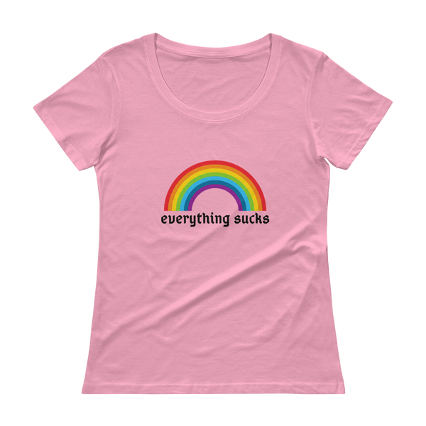 Everything Sucks Women's Shirt - Shirt Caviar 