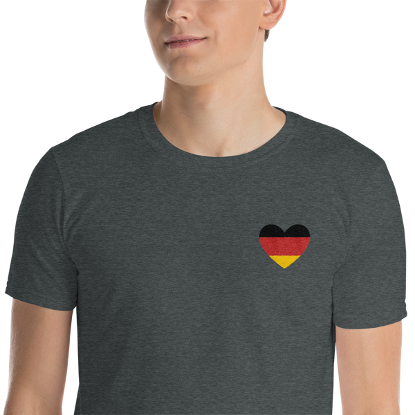 Deutsches Kurzarm Unisex T-Shirt