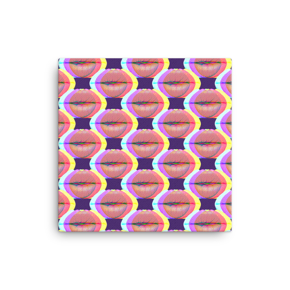 Hypno Lips Canvas