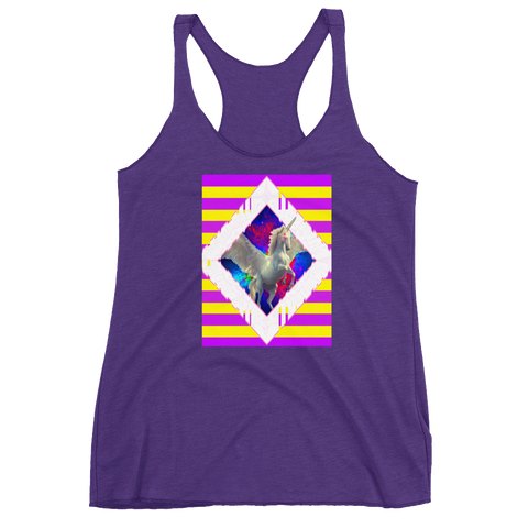 That Damn Unicorn Women's Racerback Tank - Shirt Caviar 