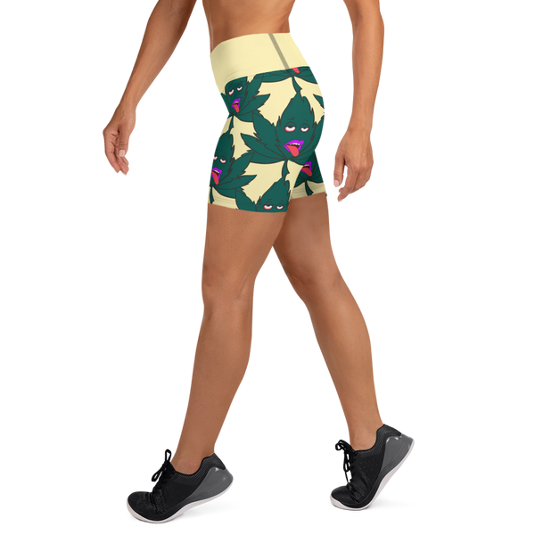 420 Blazed Biker Shorts