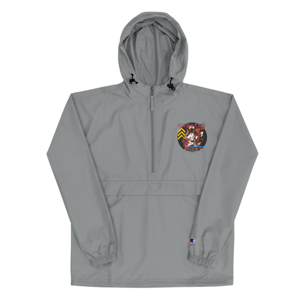 SUPER FIGHT Embroidered Champion Packable Jacket