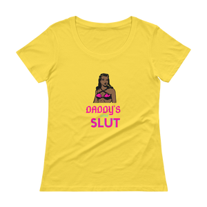 Daddy's Little Slut Ladies' Shirt
