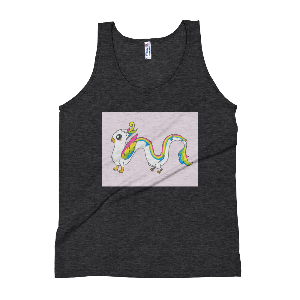 Griffin Tri-Blend Tank - Shirt Caviar 