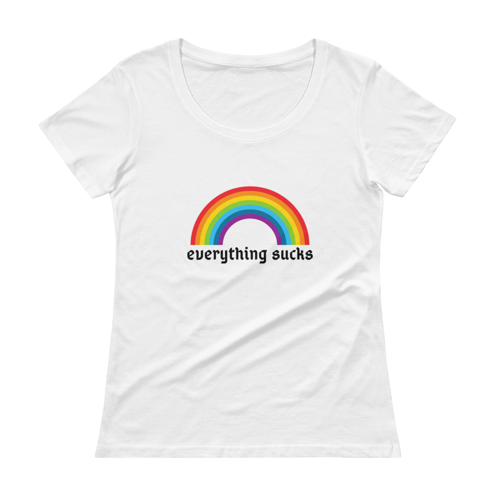 Everything Sucks Women's Shirt - Shirt Caviar 