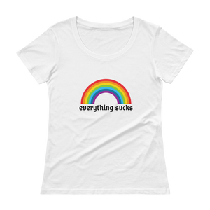 Everything Sucks Women's Shirt - Shirt Caviar 