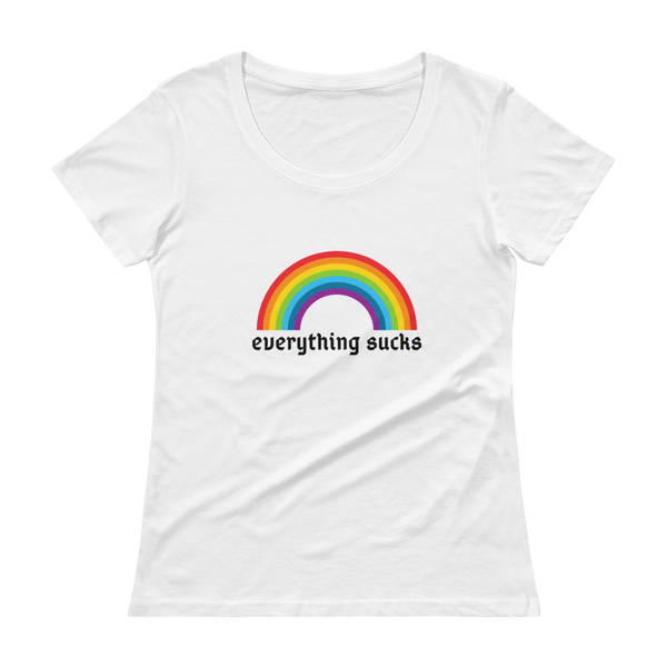 Everything Sucks Women's Shirt - Shirt Caviar 