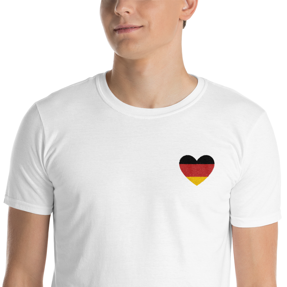 Deutsches Kurzarm Unisex T-Shirt
