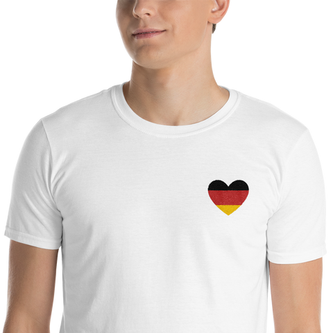Deutsches Kurzarm Unisex T-Shirt