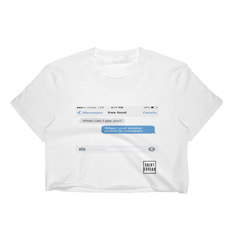 L.A. Free Food Crop - Shirt Caviar 