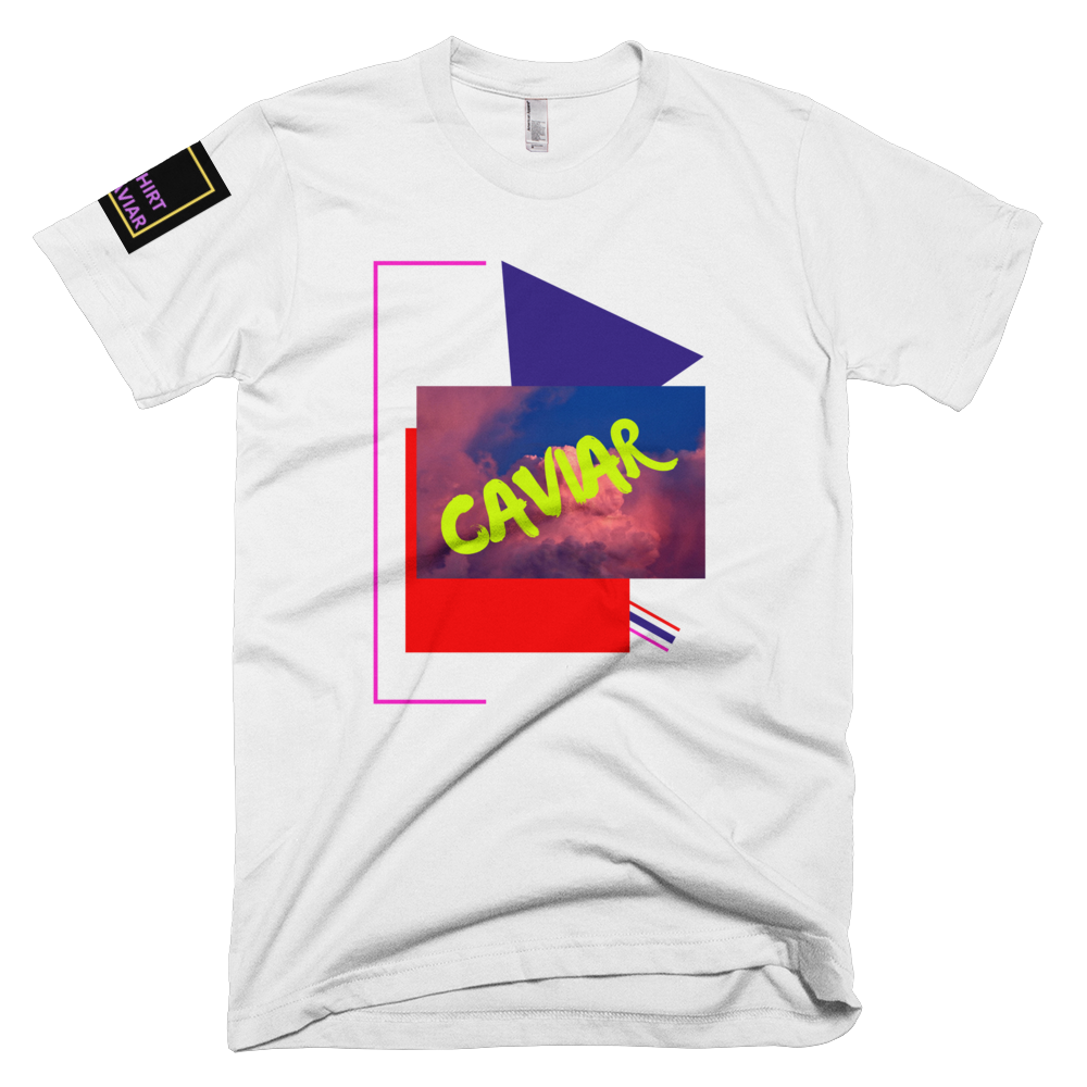 80 Abstract No Zig Zag - Shirt Caviar 