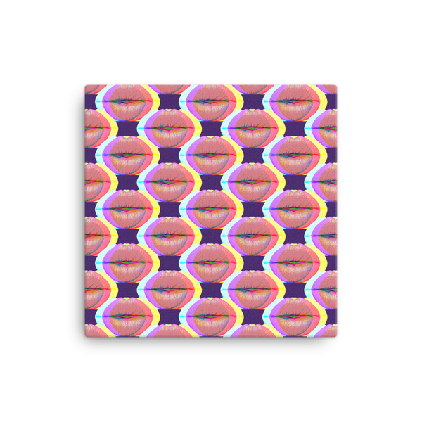 Hypno Lips Canvas