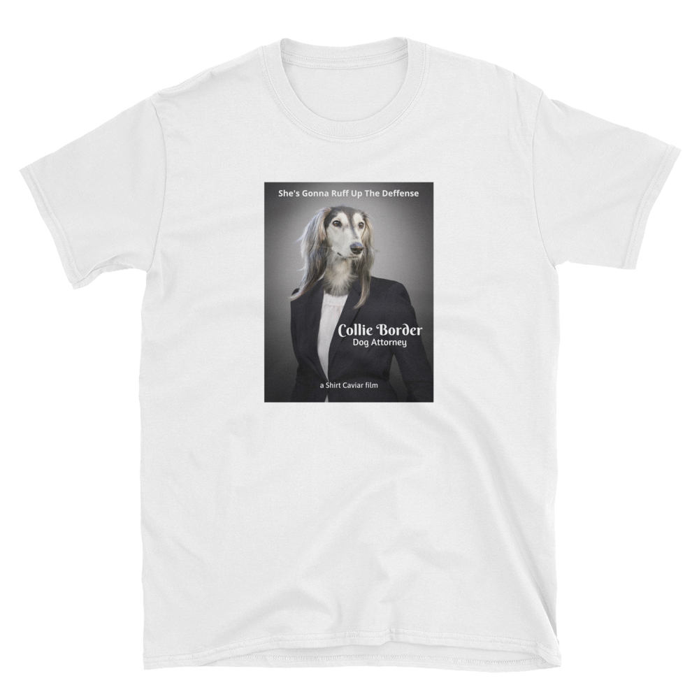 Collie Border Dog Attorney - Shirt Caviar 
