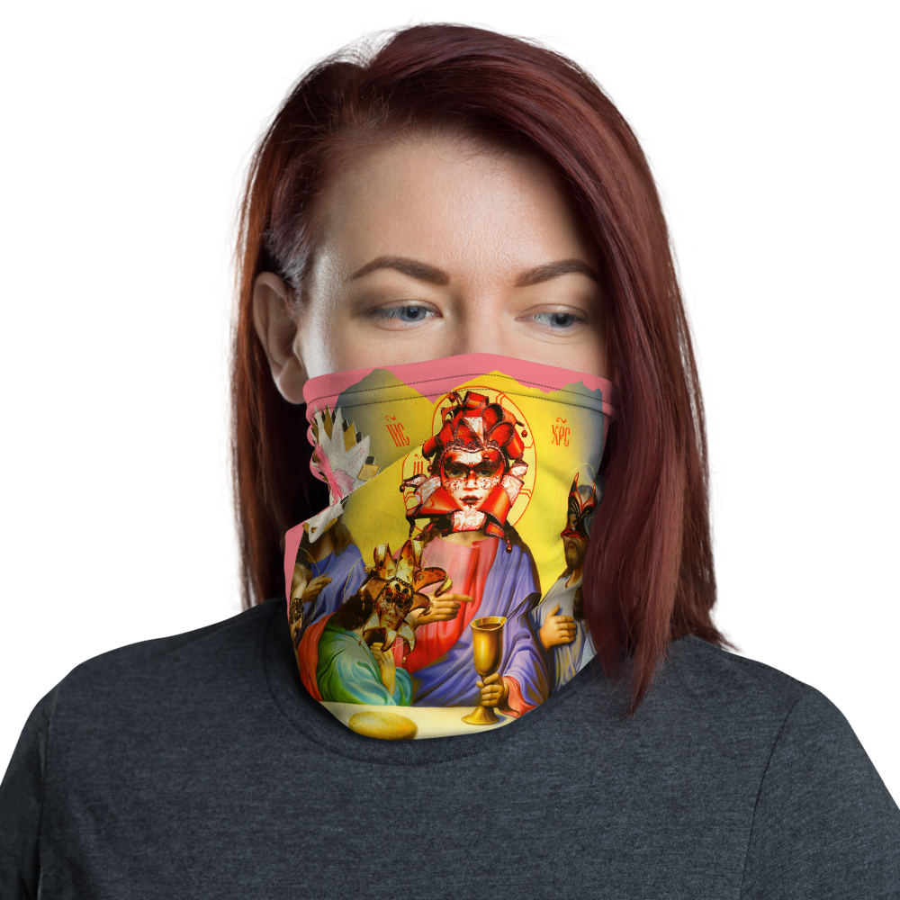 Eyes Wide Christ Cloth Facemask