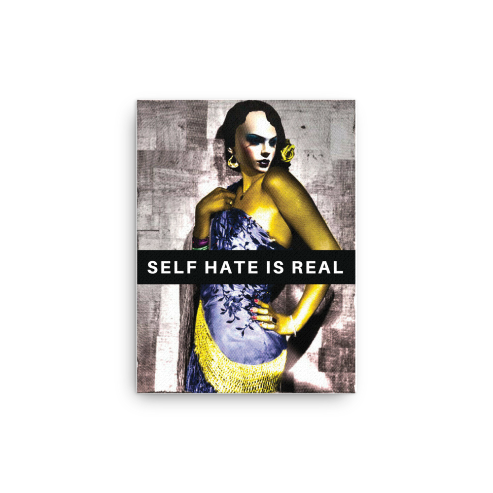 Self Hate Canvas - Shirt Caviar 